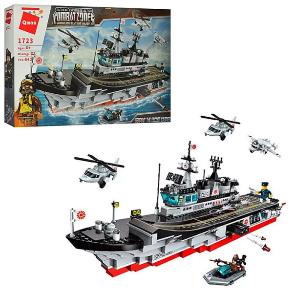 Конструктор Боевой Корабль блочный 642 детали 1723 Конструктор пластиковый
Конструктор Боевой Корабль блочный 642 детали 1723 Конструктор пластиковый