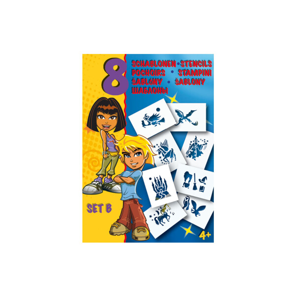 Трафареты MALINOS фэнтези 8 шт (набор B)
Трафареты MALINOS фэнтези 8 шт (набор B)