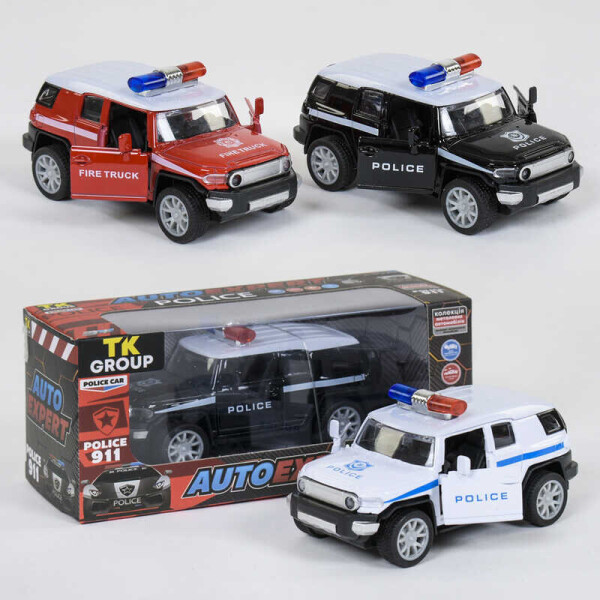 Машина металлопластик P 61077 (96/2) "Auto Expert", 3 вида, свет, звук, инерция, открываются двери, в коробке
Машина металлопластик P 61077 (96/2) "Auto Expert", 3 вида, свет, звук, инерция, открываются двери, в коробке