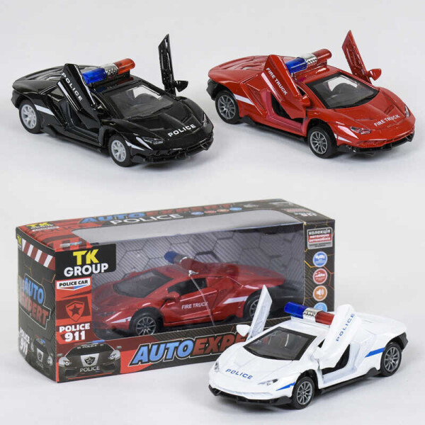 Машина металлопластик P 91091 (96/2) "Auto Expert", 3 вида, свет, звук, инерция, открываются двери, в коробке
Машина металлопластик P 91091 (96/2) "Auto Expert", 3 вида, свет, звук, инерция, открываются двери, в коробке