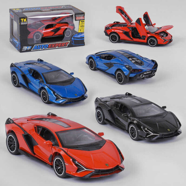 Машинка 11319 (72) "AutoExpert" 3 вида, инерция, свет, звук, открываются двери, в коробке
Машинка 11319 (72) "AutoExpert" 3 вида, инерция, свет, звук, открываются двери, в коробке