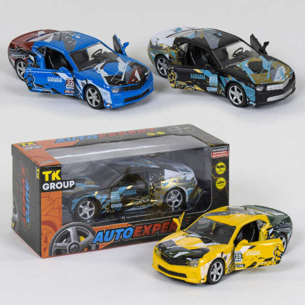 Машинка металлопластик ТК 170022 (96/2) AutoExpert, 3 цвета, инерция, открываются двери, в коробке
Машинка металлопластик ТК 170022 (96/2) AutoExpert, 3 цвета, инерция, открываются двери, в коробке