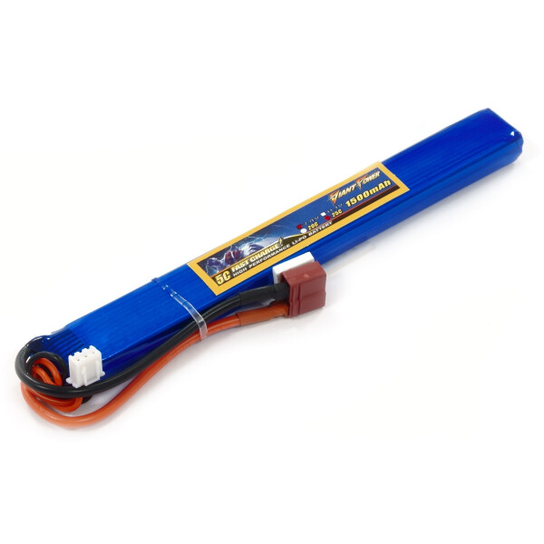 Аккумулятор для страйкбола Giant Power (Dinogy) Li-Pol 7.4V 2S 1500mAh 25C 15х19х167мм T-Plug
Аккумулятор для страйкбола Giant Power (Dinogy) Li-Pol 7.4V 2S 1500mAh 25C 15х19х167мм T-Plug