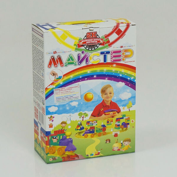 Конструктор "Железная дорога" 90 дет. 5209 (6) "МАКСИМУС" 
Конструктор "Железная дорога" 90 дет. 5209 (6) "МАКСИМУС"