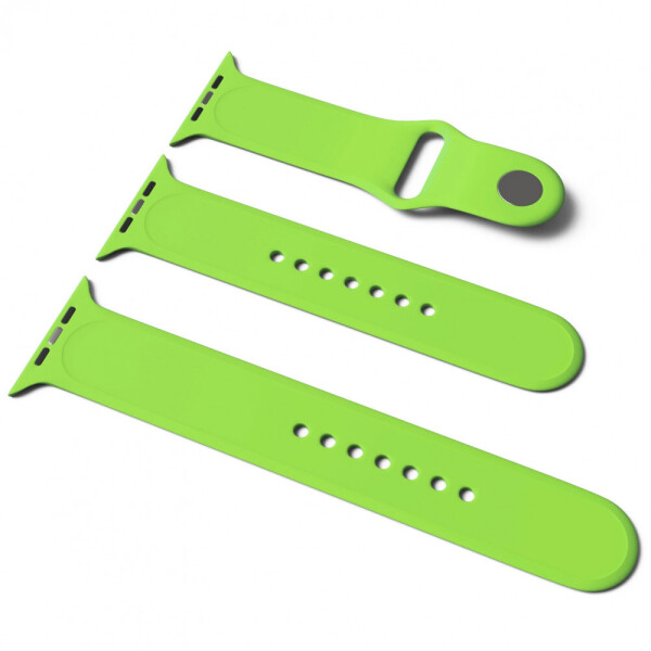 Силиконовый ремешок для Apple Watch Sport Band 38 / 40 (S/M & M/L) 3pcs Зеленый / Dark Green (111861)
Силиконовый ремешок для Apple Watch Sport Band 38 / 40 (S/M & M/L) 3pcs Зеленый / Dark Green (111861)