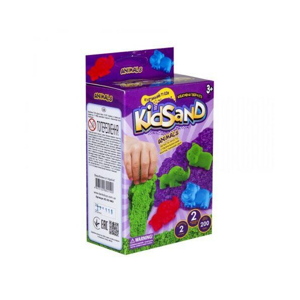 Кинетических песок KidSand: Животные с формочками, KS-05-06U, 200 г (укр) KS-05-01U, 02U
Кинетических песок KidSand: Животные с формочками, KS-05-06U, 200 г (укр) KS-05-01U, 02U