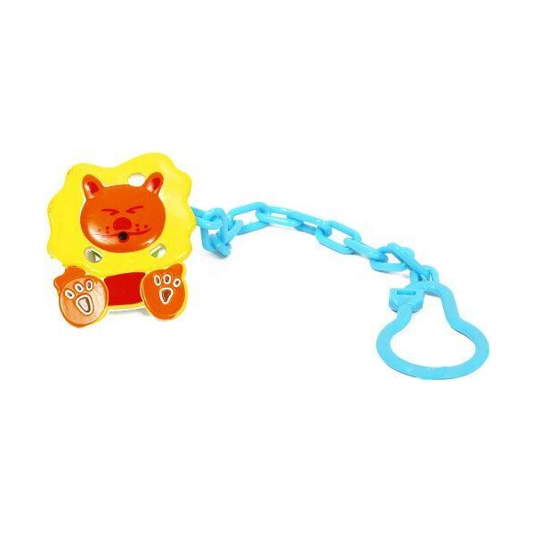 Клипса для пустышки с цепочкой Львенок (синий) РК 214
Клипса для пустышки с цепочкой Львенок (синий) РК 214