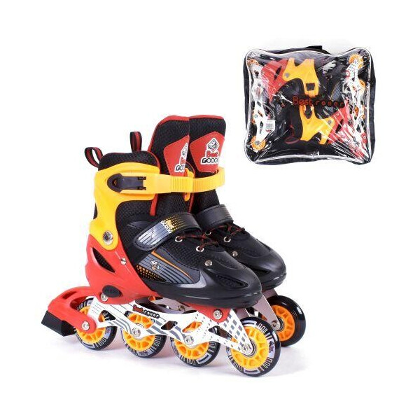 Ролики 70028-М Best Roller /размер 34-37/ цвет - ОРАНЖЕВЫЙ (6) колёса PVC, ПЕРЕДНЕЕ КОЛЕСО СВЕТ, в сумке, d колес – 7 см - 6900066320842
Ролики 70028-М Best Roller /размер 34-37/ цвет - ОРАНЖЕВЫЙ (6) колёса PVC, ПЕРЕДНЕЕ КОЛЕСО СВЕТ, в сумке, d колес – 7 см - 6900066320842