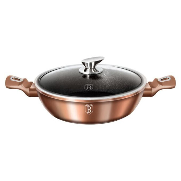Сотейник Rose Gold Ø28см (3.8л) с крышкой, индукционная с антипригарным покрытием Berlinger Haus BH-1519N
Сотейник Rose Gold Ø28см (3.8л) с крышкой, индукционная с антипригарным покрытием Berlinger Haus BH-1519N