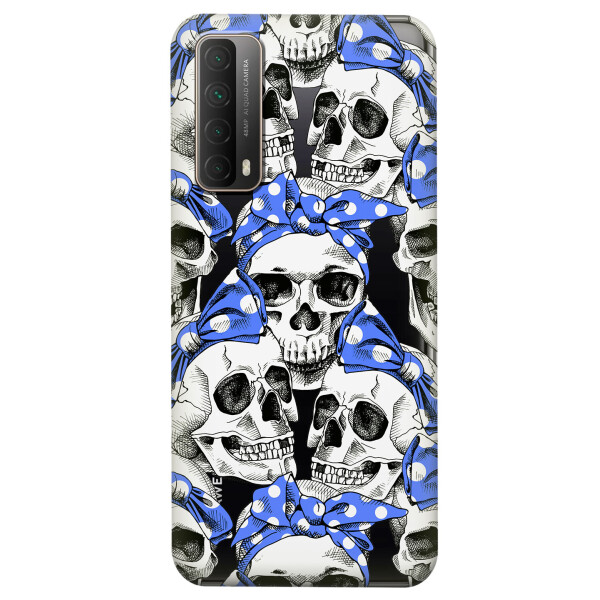 Huawei P Smart 2021 чехол из прозрачного силикона с рисунком - Черепа (KS7417)
Huawei P Smart 2021 чехол из прозрачного силикона с рисунком - Черепа (KS7417)