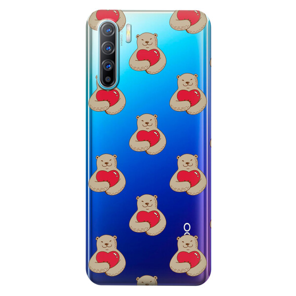 Прозрачный силиконовый чехол iSwag для OPPO Reno 3 с рисунком - Влюбленные медведи (KS3773)
Прозрачный силиконовый чехол iSwag для OPPO Reno 3 с рисунком - Влюбленные медведи (KS3773)