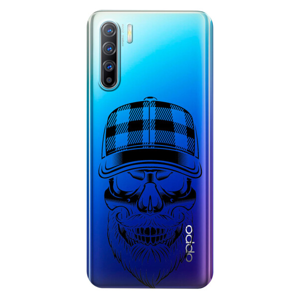 Прозрачный силиконовый чехол iSwag для OPPO Reno 3 с рисунком - Бородатый череп (KS3776)
Прозрачный силиконовый чехол iSwag для OPPO Reno 3 с рисунком - Бородатый череп (KS3776)