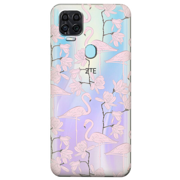 Прозрачный силиконовый чехол iSwag для ZTE Blade V2020 с рисунком - Розовые фламинго (KS3989)
Прозрачный силиконовый чехол iSwag для ZTE Blade V2020 с рисунком - Розовые фламинго (KS3989)