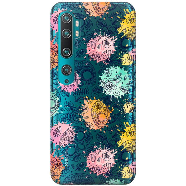 Прозрачный силиконовый чехол iSwag для Xiaomi Mi Note 10 Pro с рисунком - Красочные черепа (H343)
Прозрачный силиконовый чехол iSwag для Xiaomi Mi Note 10 Pro с рисунком - Красочные черепа (H343)