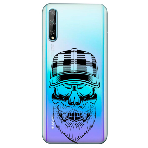 Прозрачный силиконовый чехол iSwag для Huawei P Smart S с рисунком - Бородатый череп (KS4151)
Прозрачный силиконовый чехол iSwag для Huawei P Smart S с рисунком - Бородатый череп (KS4151)