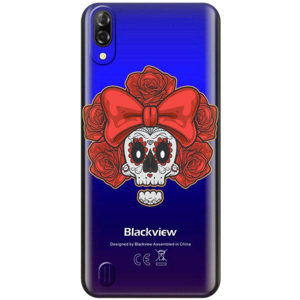 Прозрачный силиконовый чехол iSwag для Blackview A60 с рисунком - Готический череп (H615)
Прозрачный силиконовый чехол iSwag для Blackview A60 с рисунком - Готический череп (H615)