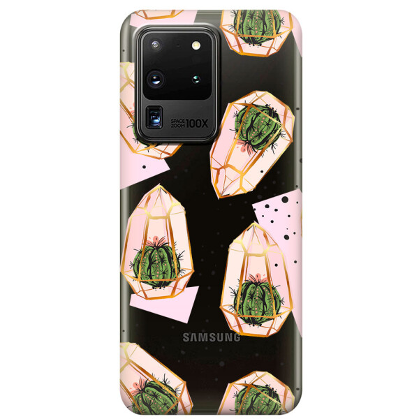 Прозрачный силиконовый чехол iSwag для Samsung Galaxy S20 Ultra Кактусы в колбах (M1160)
Прозрачный силиконовый чехол iSwag для Samsung Galaxy S20 Ultra Кактусы в колбах (M1160)