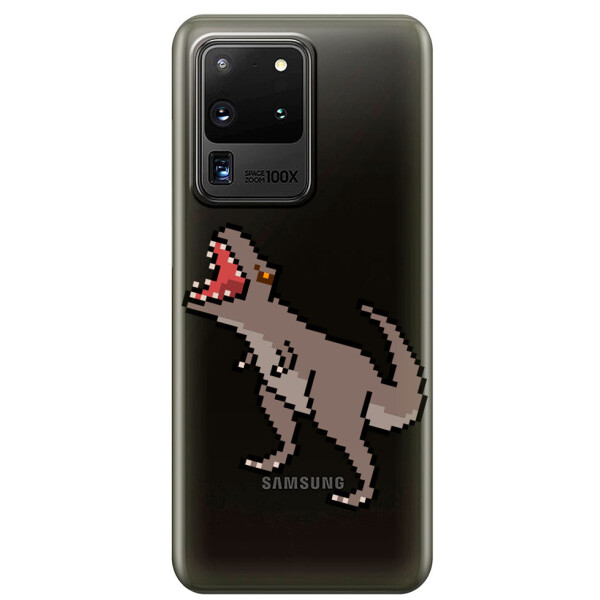 Прозрачный силиконовый чехол iSwag для Samsung Galaxy S20 Ultra Пикселький динозавр (M1181)
Прозрачный силиконовый чехол iSwag для Samsung Galaxy S20 Ultra Пикселький динозавр (M1181)