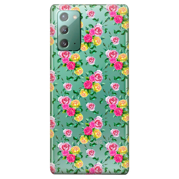Прозрачный силиконовый чехол iSwag для Samsung Galaxy Note 20 с рисунком - Розы (KS4701)
Прозрачный силиконовый чехол iSwag для Samsung Galaxy Note 20 с рисунком - Розы (KS4701)