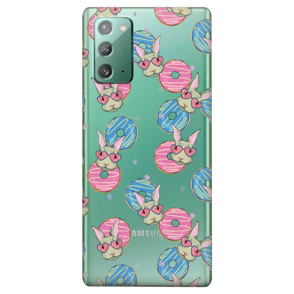 Прозрачный силиконовый чехол iSwag для Samsung Galaxy Note 20 с рисунком - Зайчики (KS4705)
Прозрачный силиконовый чехол iSwag для Samsung Galaxy Note 20 с рисунком - Зайчики (KS4705)