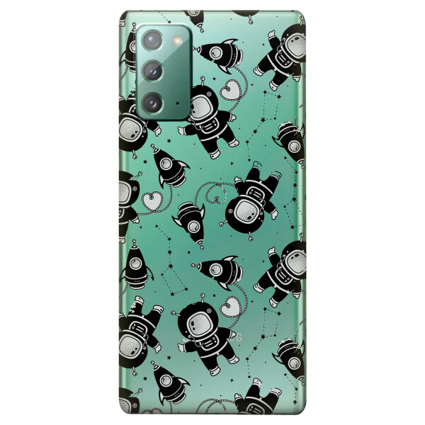 Прозрачный силиконовый чехол iSwag для Samsung Galaxy Note 20 с рисунком - Космонавты (KS4719)
Прозрачный силиконовый чехол iSwag для Samsung Galaxy Note 20 с рисунком - Космонавты (KS4719)