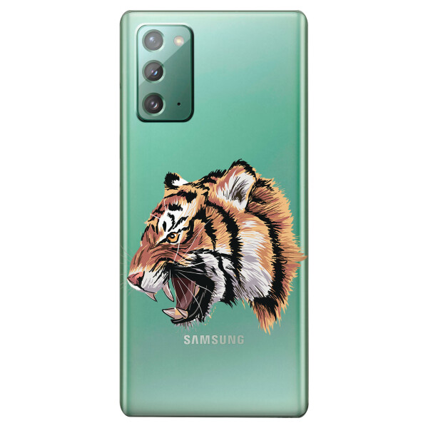Прозрачный силиконовый чехол iSwag для Samsung Galaxy Note 20 с рисунком - Тигр (KS4763)
Прозрачный силиконовый чехол iSwag для Samsung Galaxy Note 20 с рисунком - Тигр (KS4763)