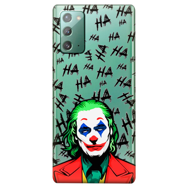 Прозрачный силиконовый чехол iSwag для Samsung Galaxy Note 20 с рисунком - Джокер (KS4768)
Прозрачный силиконовый чехол iSwag для Samsung Galaxy Note 20 с рисунком - Джокер (KS4768)