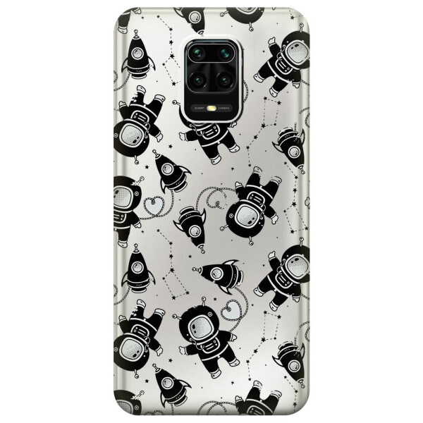 Прозрачный силиконовый чехол iSwag для Xiaomi Redmi Note 9S с рисунком - Космонавты (M1666)
Прозрачный силиконовый чехол iSwag для Xiaomi Redmi Note 9S с рисунком - Космонавты (M1666)