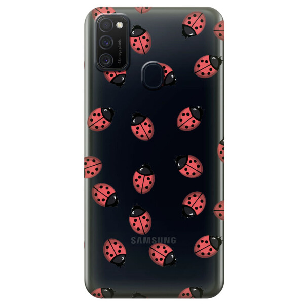 Прозрачный силиконовый чехол iSwag для Samsung Galaxy M21 с рисунком - Божьи коровки (M1755)
Прозрачный силиконовый чехол iSwag для Samsung Galaxy M21 с рисунком - Божьи коровки (M1755)