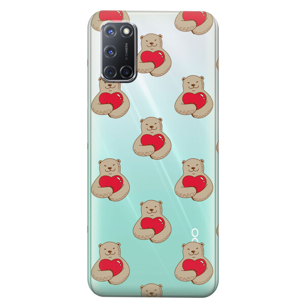 Прозрачный силиконовый чехол iSwag для OPPO A72 с рисунком - Влюбленные медведи (KS5123)
Прозрачный силиконовый чехол iSwag для OPPO A72 с рисунком - Влюбленные медведи (KS5123)
