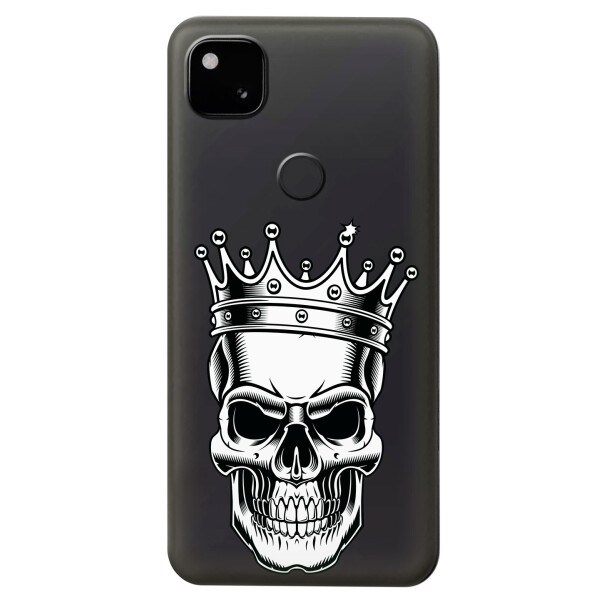 Прозрачный силиконовый чехол iSwag для Google Pixel 4A с рисунком - Царский череп (KS5365)
Прозрачный силиконовый чехол iSwag для Google Pixel 4A с рисунком - Царский череп (KS5365)