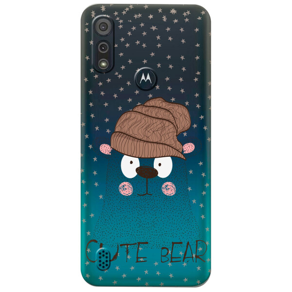 Прозрачный силиконовый чехол iSwag для Motorola Moto E6s с рисунком - Медведь (KS5384)
Прозрачный силиконовый чехол iSwag для Motorola Moto E6s с рисунком - Медведь (KS5384)