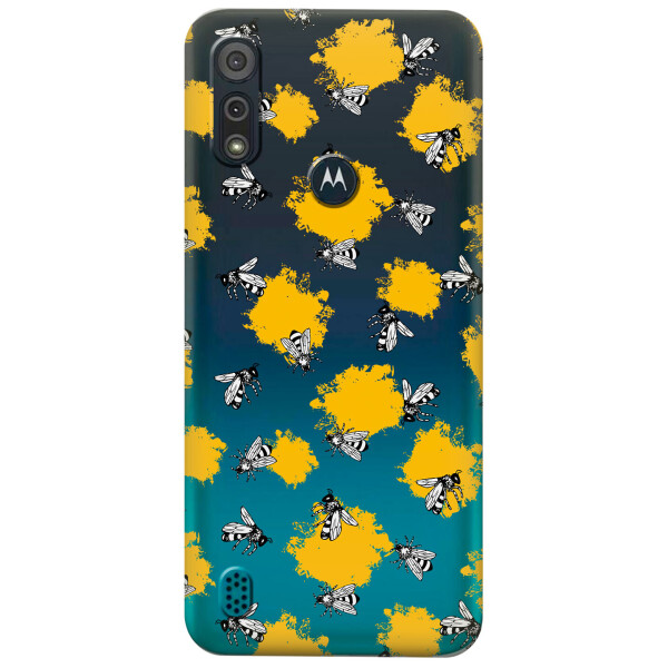 Прозрачный силиконовый чехол iSwag для Motorola Moto E6s с рисунком - Пчелы (KS5402)
Прозрачный силиконовый чехол iSwag для Motorola Moto E6s с рисунком - Пчелы (KS5402)
