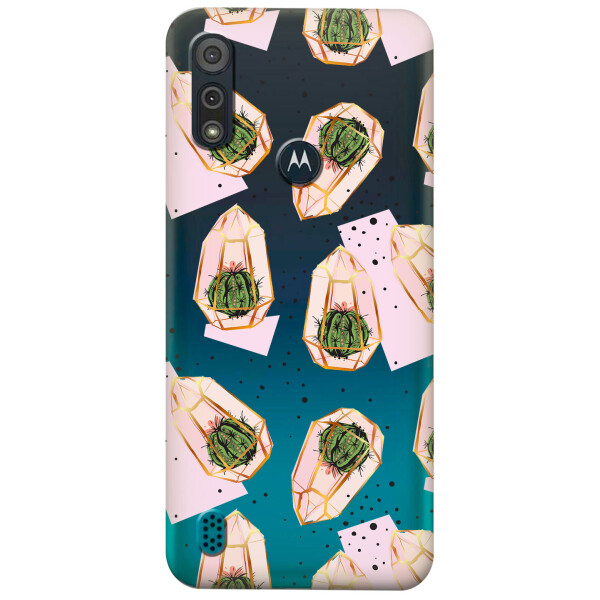 Прозрачный силиконовый чехол iSwag для Motorola Moto E6s с рисунком - Кактусы в колбах (KS5404)
Прозрачный силиконовый чехол iSwag для Motorola Moto E6s с рисунком - Кактусы в колбах (KS5404)