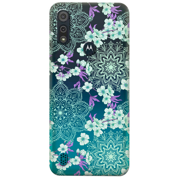 Прозрачный силиконовый чехол iSwag для Motorola Moto E6s с рисунком - Цветочная мандала (KS5412)
Прозрачный силиконовый чехол iSwag для Motorola Moto E6s с рисунком - Цветочная мандала (KS5412)