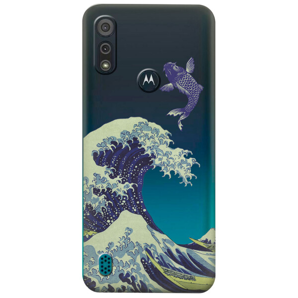 Прозрачный силиконовый чехол iSwag для Motorola Moto E6s с рисунком - Большая волна в Канагаве (KS5450)
Прозрачный силиконовый чехол iSwag для Motorola Moto E6s с рисунком - Большая волна в Канагаве (KS5450)