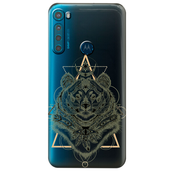 Прозрачный силиконовый чехол iSwag для Motorola One Fusion с рисунком - Медведь индеец (KS5584)
Прозрачный силиконовый чехол iSwag для Motorola One Fusion с рисунком - Медведь индеец (KS5584)