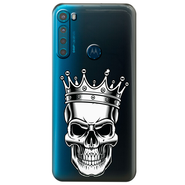 Прозрачный силиконовый чехол iSwag для Motorola One Fusion с рисунком - Царский череп (KS5590)
Прозрачный силиконовый чехол iSwag для Motorola One Fusion с рисунком - Царский череп (KS5590)