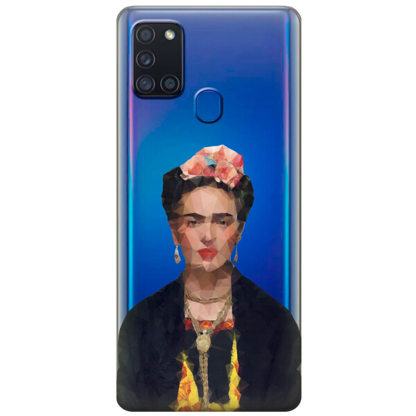 Силиконовый чехол iSwag для Samsung Galaxy A21s Фрида Кало (KS2817)
Силиконовый чехол iSwag для Samsung Galaxy A21s Фрида Кало (KS2817)