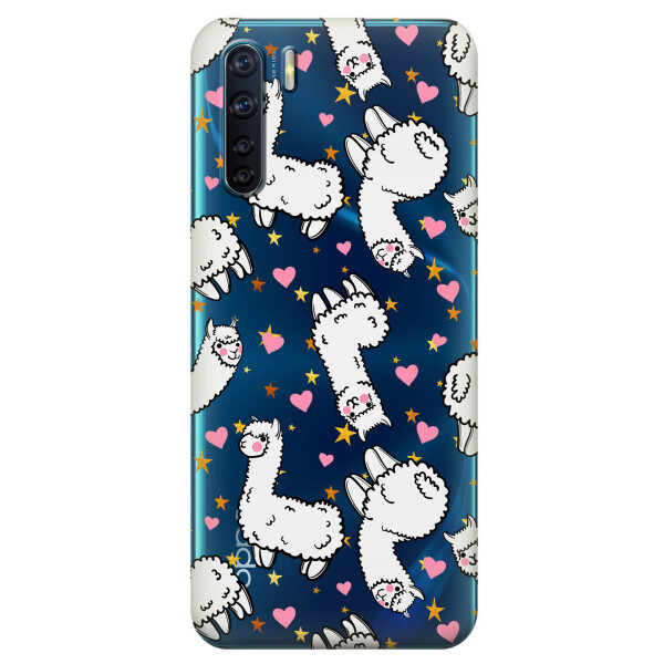 Прозрачный силиконовый чехол iSwag для OPPO A91 с рисунком - Ламы (KS6022)
Прозрачный силиконовый чехол iSwag для OPPO A91 с рисунком - Ламы (KS6022)
