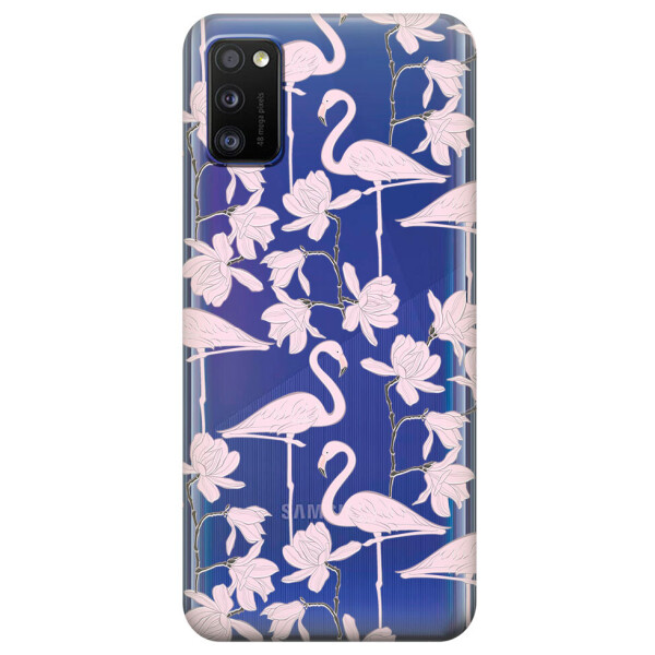 Прозрачный силиконовый чехол iSwag для Samsung Galaxy A41 с рисунком - Розовые фламинго (KS3089)
Прозрачный силиконовый чехол iSwag для Samsung Galaxy A41 с рисунком - Розовые фламинго (KS3089)