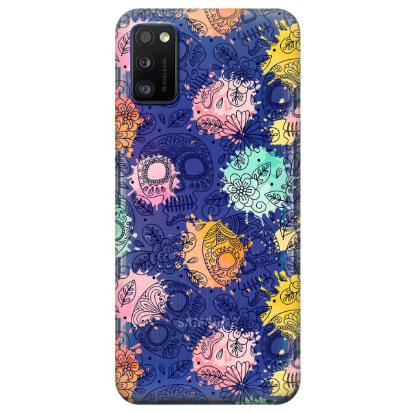 Прозрачный силиконовый чехол iSwag для Samsung Galaxy A41 с рисунком - Красочные черепа (KS3096)
Прозрачный силиконовый чехол iSwag для Samsung Galaxy A41 с рисунком - Красочные черепа (KS3096)