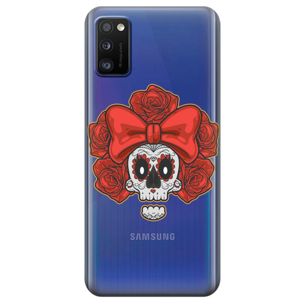Прозрачный силиконовый чехол iSwag для Samsung Galaxy A41 с рисунком - Готический череп (KS3104)
Прозрачный силиконовый чехол iSwag для Samsung Galaxy A41 с рисунком - Готический череп (KS3104)