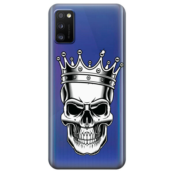 Прозрачный силиконовый чехол iSwag для Samsung Galaxy A41 с рисунком - Царский череп (KS3115)
Прозрачный силиконовый чехол iSwag для Samsung Galaxy A41 с рисунком - Царский череп (KS3115)