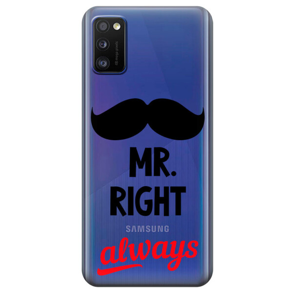 Прозрачный силиконовый чехол iSwag для Samsung Galaxy A41 с рисунком - Mr Right (KS3120)
Прозрачный силиконовый чехол iSwag для Samsung Galaxy A41 с рисунком - Mr Right (KS3120)
