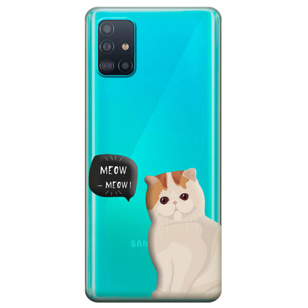Прозрачный силиконовый чехол iSwag для Samsung Galaxy A51 с рисунком - Котенок (KS3167)
Прозрачный силиконовый чехол iSwag для Samsung Galaxy A51 с рисунком - Котенок (KS3167)
