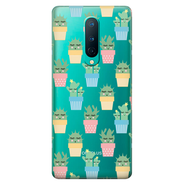 Прозрачный силиконовый чехол iSwag для OnePlus 8 с рисунком - Кактусы в горшочках (KS6150)
Прозрачный силиконовый чехол iSwag для OnePlus 8 с рисунком - Кактусы в горшочках (KS6150)