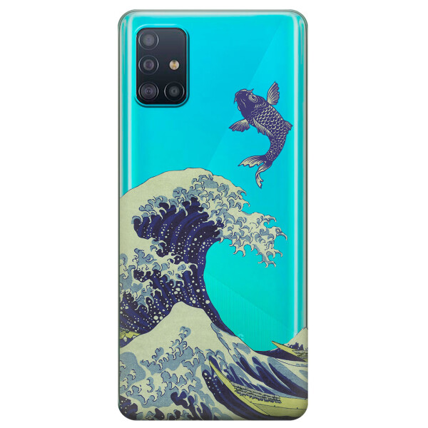 Прозрачный силиконовый чехол iSwag для Samsung Galaxy A51 с рисунком - Большая волна в Канагаве (KS3200)
Прозрачный силиконовый чехол iSwag для Samsung Galaxy A51 с рисунком - Большая волна в Канагаве (KS3200)