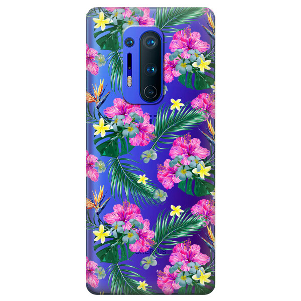 Прозрачный силиконовый чехол iSwag для OnePlus 8 Pro с рисунком - Тропические цветы (KS6204)
Прозрачный силиконовый чехол iSwag для OnePlus 8 Pro с рисунком - Тропические цветы (KS6204)