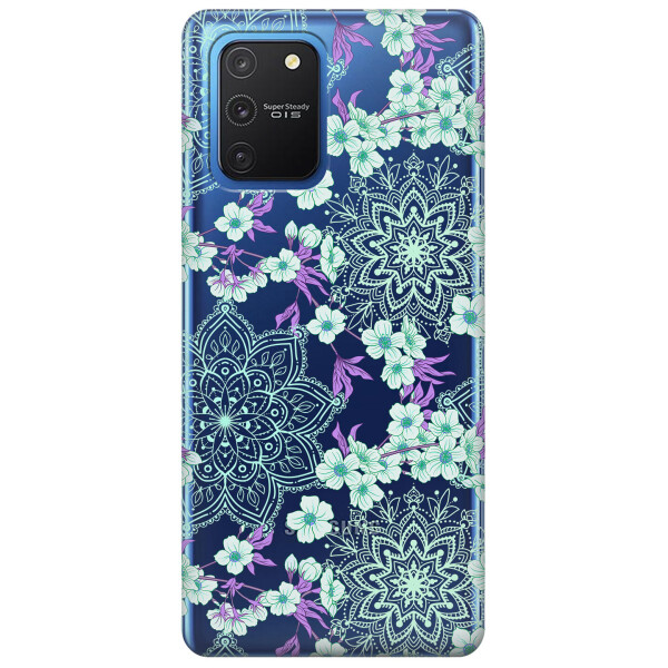 Прозрачный силиконовый чехол iSwag для Samsung Galaxy S10 Lite с рисунком - Цветочная мандала (KS3462)
Прозрачный силиконовый чехол iSwag для Samsung Galaxy S10 Lite с рисунком - Цветочная мандала (KS3462)